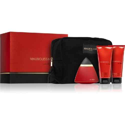 Mauboussin Mauboussin In Red - EdP 100 ml + 100 ml + 100 ml +