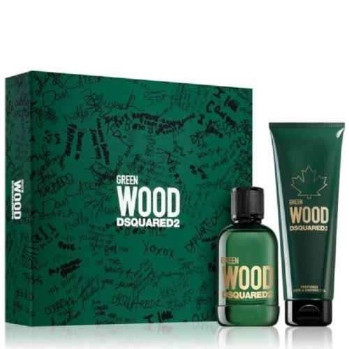 Dsquared Green Wood - EdT 100 ml + sh/gel 150 ml