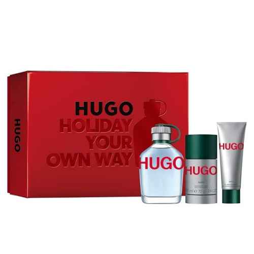 Hugo Boss Hugo - EdT 125 + deo stick 75 ml + sh/gel 50 ml