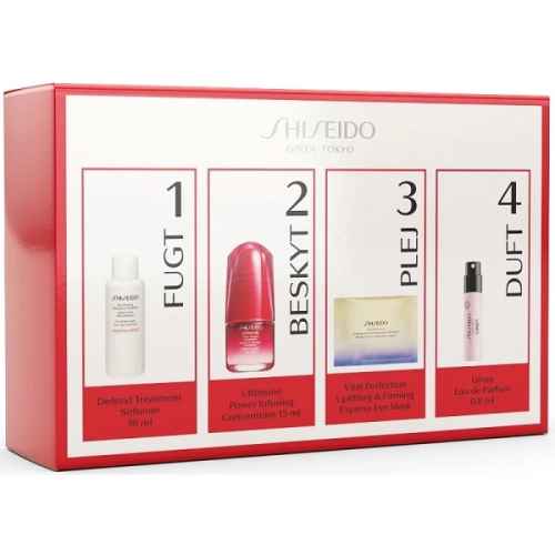 Shiseido Ultimune - Power Infusing Concentrate 15 ml + Softener 18 ml + Vital Perfec Eye Mask + Ginza 0.8 EdP ml