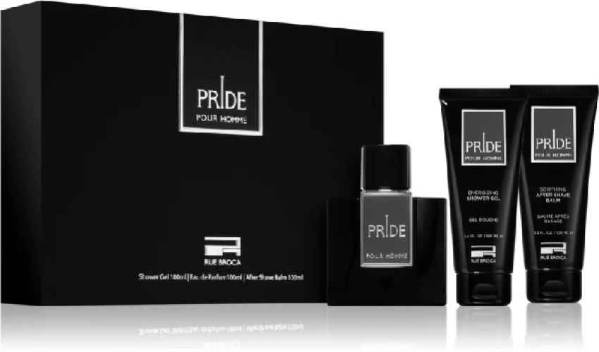 Afnan Rue Broca Pride Pour Homme 100 ml + 100 ml + 100 ml
