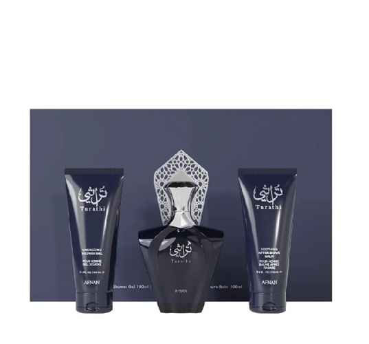 Afnan Turathi Blue - EdP 100 ml + 100 ml + 100 ml