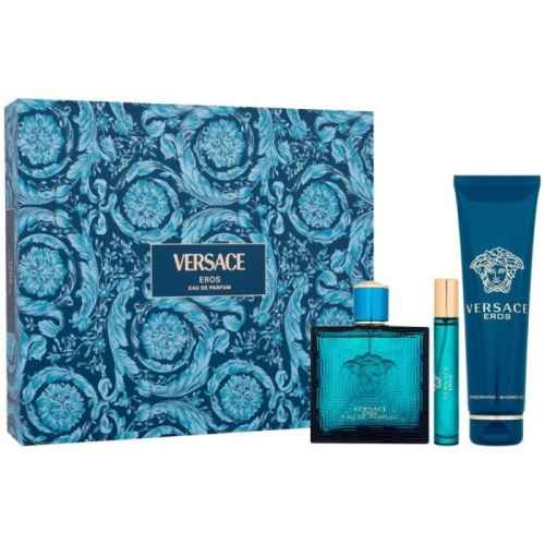 Versace Eros - EdP 100 + sh gel 150 + Edp 10