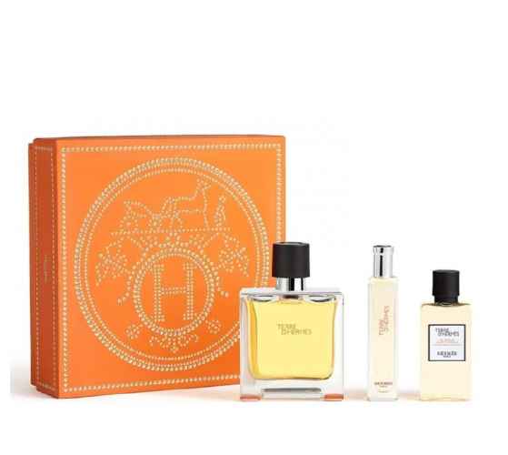 Hermes Terre d`Hermes  - Parfum 75 ml + 15 ml  + 40 ml