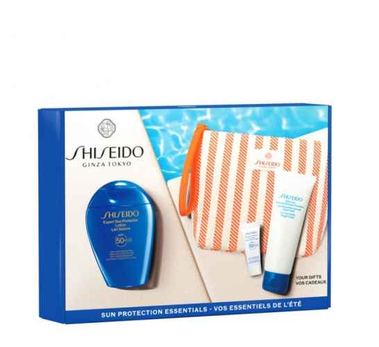 Shiseido Sun - Lotion SPF50+ 150 ml + Cream SPF50+ 5 ml + After Sun Emulsion 75 ml + Pouch
