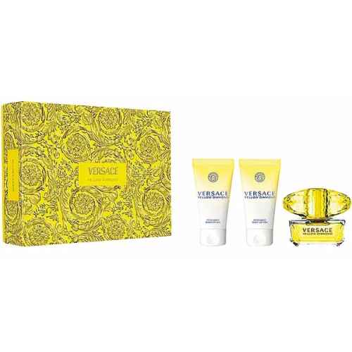 Versace Yellow Diamond - EdT 50 ml + 50 ml + 50 ml