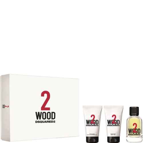 Dsquared2 2 Wood EdT 50 ml + b/gel 50 ml + sh/gel 50 ml