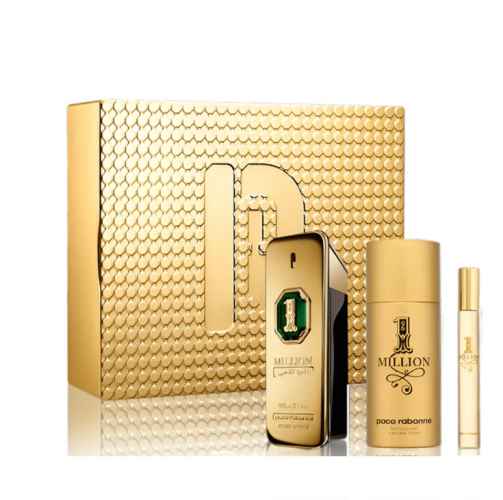 Paco Rabanne 1 Million Golden Oud - 100 ml + 150 ml + 10 ml