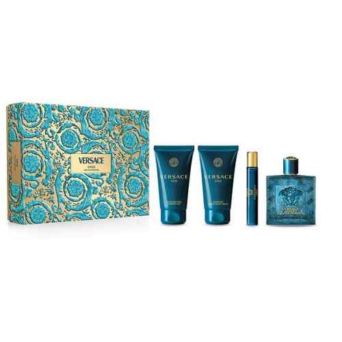 Versace Eros - EdP 100 +a/s balm 75 ml + sh gel 75 + Edp 10