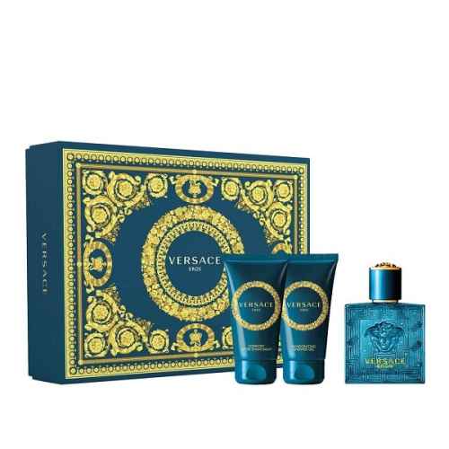 Versace Eros - EdT 50 ml + 50 ml + 50 ml