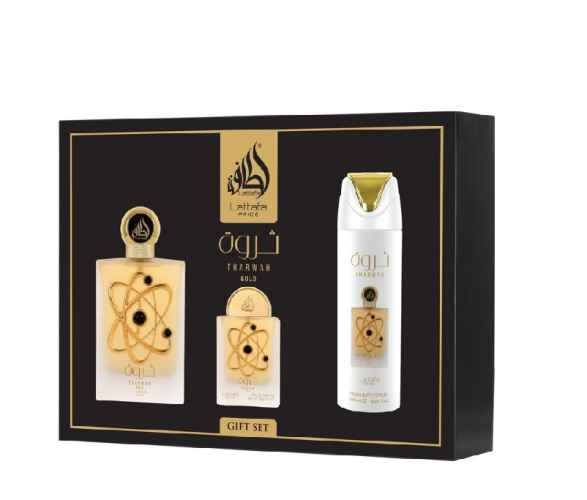 Lattafa Pride Tharwah Gold - 100 ml + 200 ml + 20 ml +