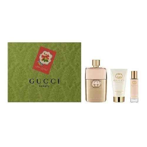 Gucci Guilty - 90 ml + лосион за тяло 50 ml + EdP 10 ml