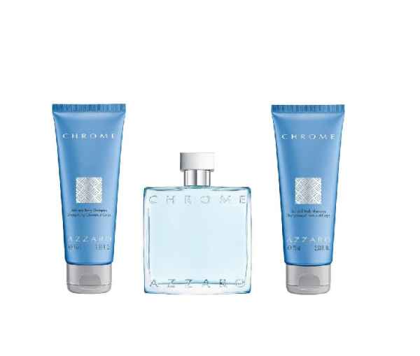 Azzaro Chrome - EdT 100 ml + Hair & Body Shampoo 2 x 75 ml-r2xpQ.jpeg