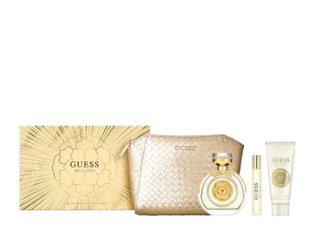 Guess Bella Vita - EdP 100 ml + blot 100 ml + EdP 15 ml + pouch