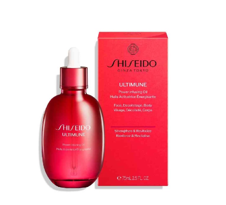 Shiseido Ultimune Power Infusing Oil for Face, Decolletage, Body 75 ml