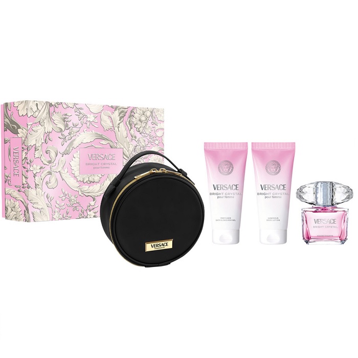 Versace Bright Crystal - EdT 90 ml + 100 ml + 100 ml +
