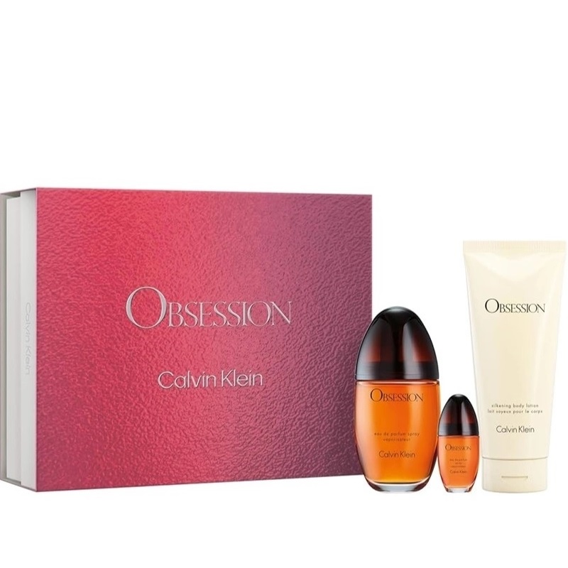 Calvin Klein Obsession - 100 ml + 200 ml + 15 ml