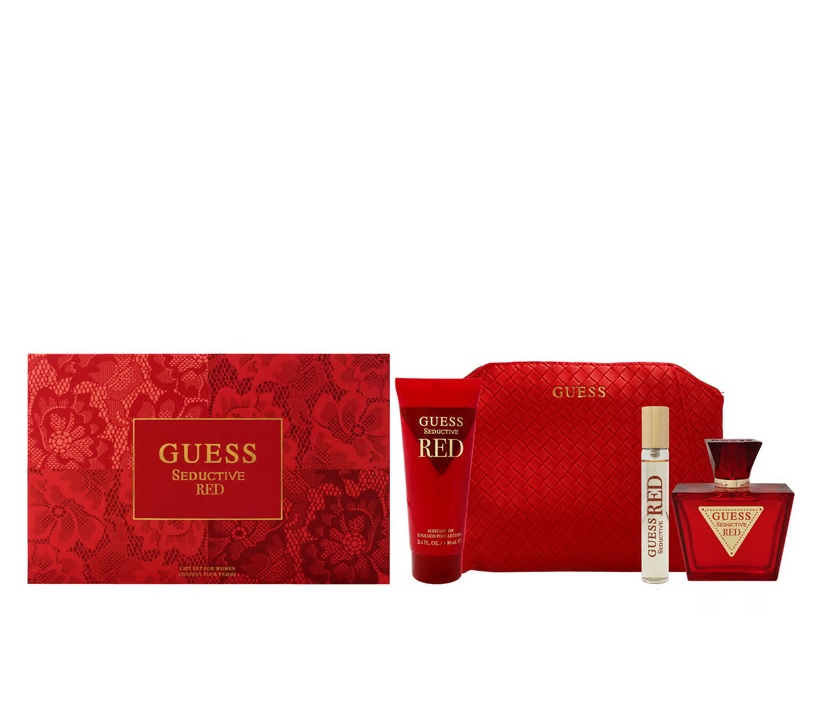 Guess Seductive Red - EdT 75 ml + b/lot 100 ml + EdT 15 ml